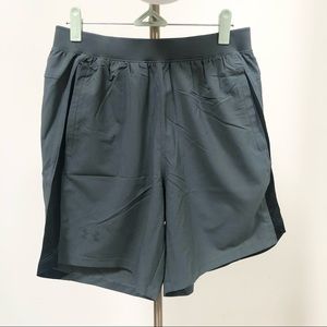 Under armour | mens medium gym shorts, grey